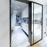 WS懸吊式雙面鋁框拉門(鏡面.玻璃)WSP369-03