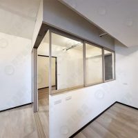 ws L型垂壁地軌式鋁框拉門WSP373-02