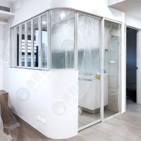 WS特製弧形鋁框折疊窗WSP379-01