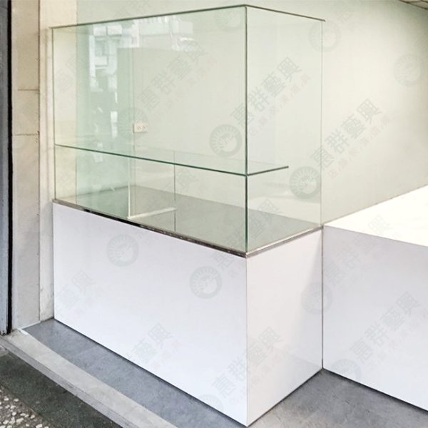 ws直立雙層底櫃玻璃櫃-03