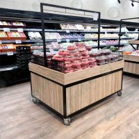 WS平面單格蔬果展示陳列架(ㄇ字桿.側板)-02