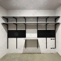 WS沖孔柱壁柱陳列架W21-住家更衣間-01