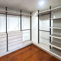 WS簡約造型燈柱壁面展示架S-6.住家更衣間-02