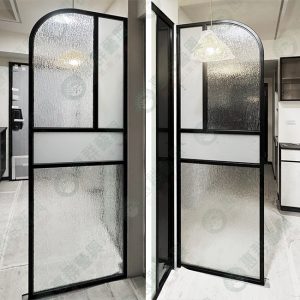 黑框圓弧造型屏風WSP385