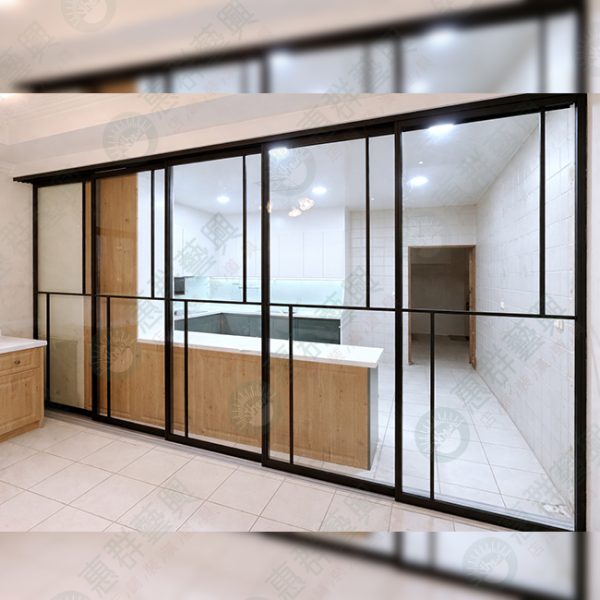 ws地軌式鋁框拉門WSP391-01