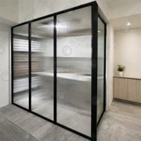 ws懸吊式鋁框拉門+屏風WSP388-01