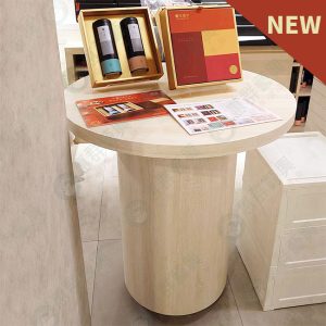 木製圓弧造型陳列台