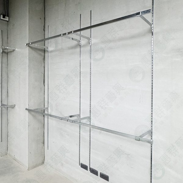 ws沖孔柱壁柱陳吊桿陳列架W22-01