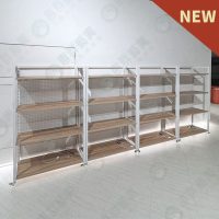 ws活動式造型洞洞背板層板陳列架(LED燈條)-06