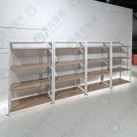 ws活動式造型洞洞背板層板陳列架(LED燈條)-07