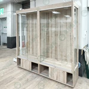 玻璃底櫃展示立櫃S-5
