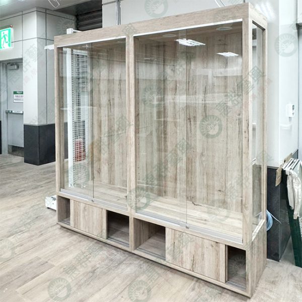 ws玻璃底櫃展示立櫃S-5-01