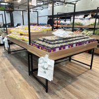 平面蔬果展示陳列架(ㄇ字桿)ws-05