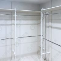 ws工業風水管造型F柱吊桿陳列架WF29-01