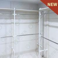 ws工業風水管造型F柱吊桿陳列架WF29-07