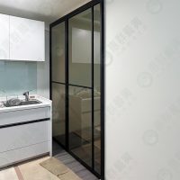 ws懸吊式大小片鋁框拉門WSP393-02