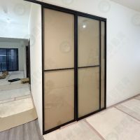 ws懸吊式大小片鋁框拉門WSP393-04