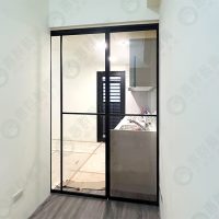 ws懸吊式大小片鋁框拉門WSP393-05