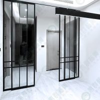 ws懸吊式對開鋁框拉門WSP392-06