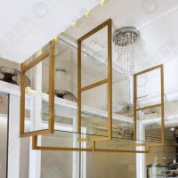 ws特製金框造型玻璃層板吊杯架-02