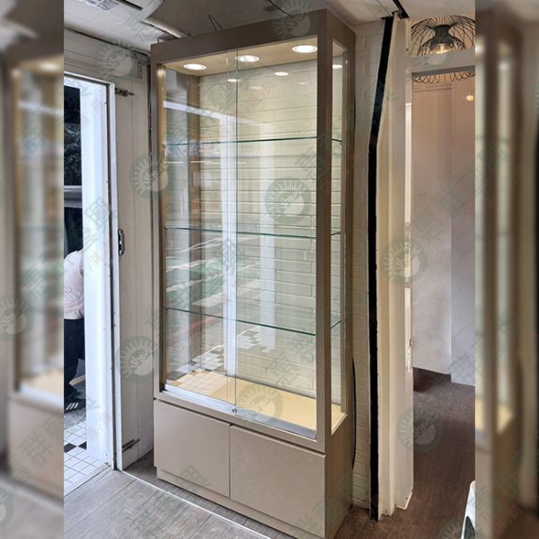 ws玻璃底櫃展示立櫃S-7-01