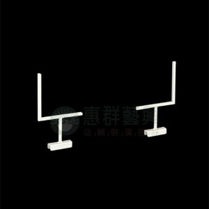 伸縮式POP看板架(中島用)-白