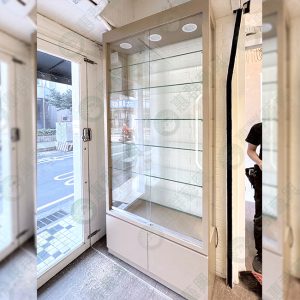 玻璃底櫃展示立櫃S-7