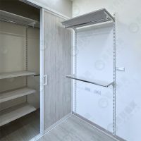 ws地軌式鋁框木板對開拉門WSP398-02