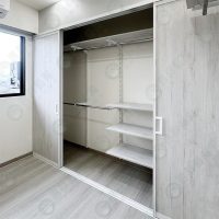 ws地軌式鋁框木板對開拉門WSP398-03