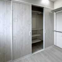 ws地軌式鋁框木板對開拉門WSP398-04