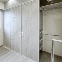 ws地軌式鋁框木板對開拉門WSP398-06