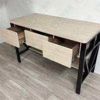 ws工業風造型黑框陳列抽屜桌-01