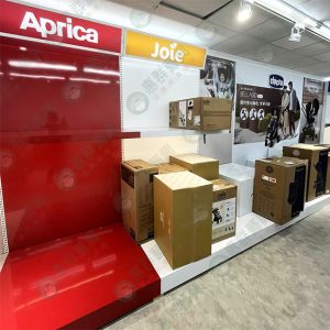燈箱木作底台展示架