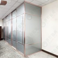 ws地軌式鋁框拉門+屏風WSP406-03