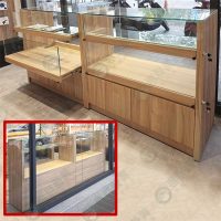 ws小型雙層造型玻璃展示櫃-01