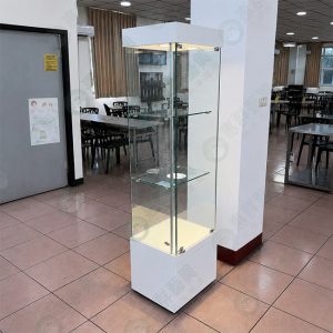 玻璃底櫃展示立櫃S-8