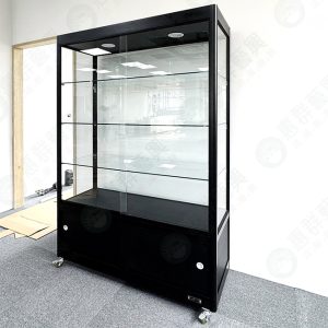 玻璃底櫃展示立櫃S-9