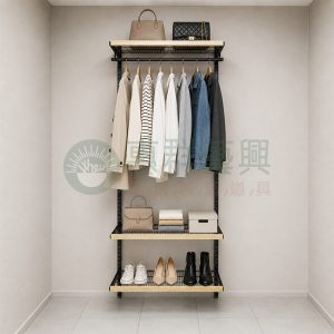 多功能住家更衣間/展示間/金屬衣櫃W37
