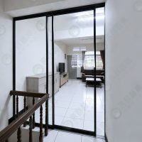 ws地軌式鋁框拉門WSP421-02