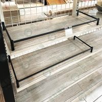 ws鋁製ㄇ字圓管轉角擋桿.擋邊條-黑(木層板用)-01