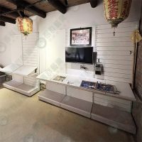 ws壁面複合式背板展示架(白砂鐵背板 (1)