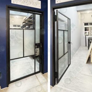 造型鋁框推門WSP428
