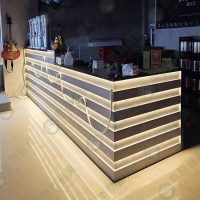 L型LED長條造型櫃台WS-02