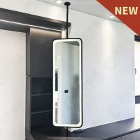 WS導圓長形上下吊桿噴砂光源燈鏡-01