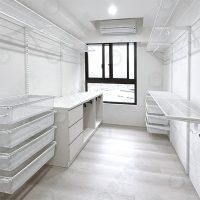 ws多功能住家更衣間.展示間.金屬衣櫃W53-01