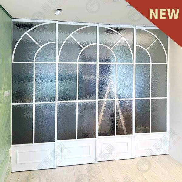 ws懸吊式連動造型鋁框拉門WSP459-03